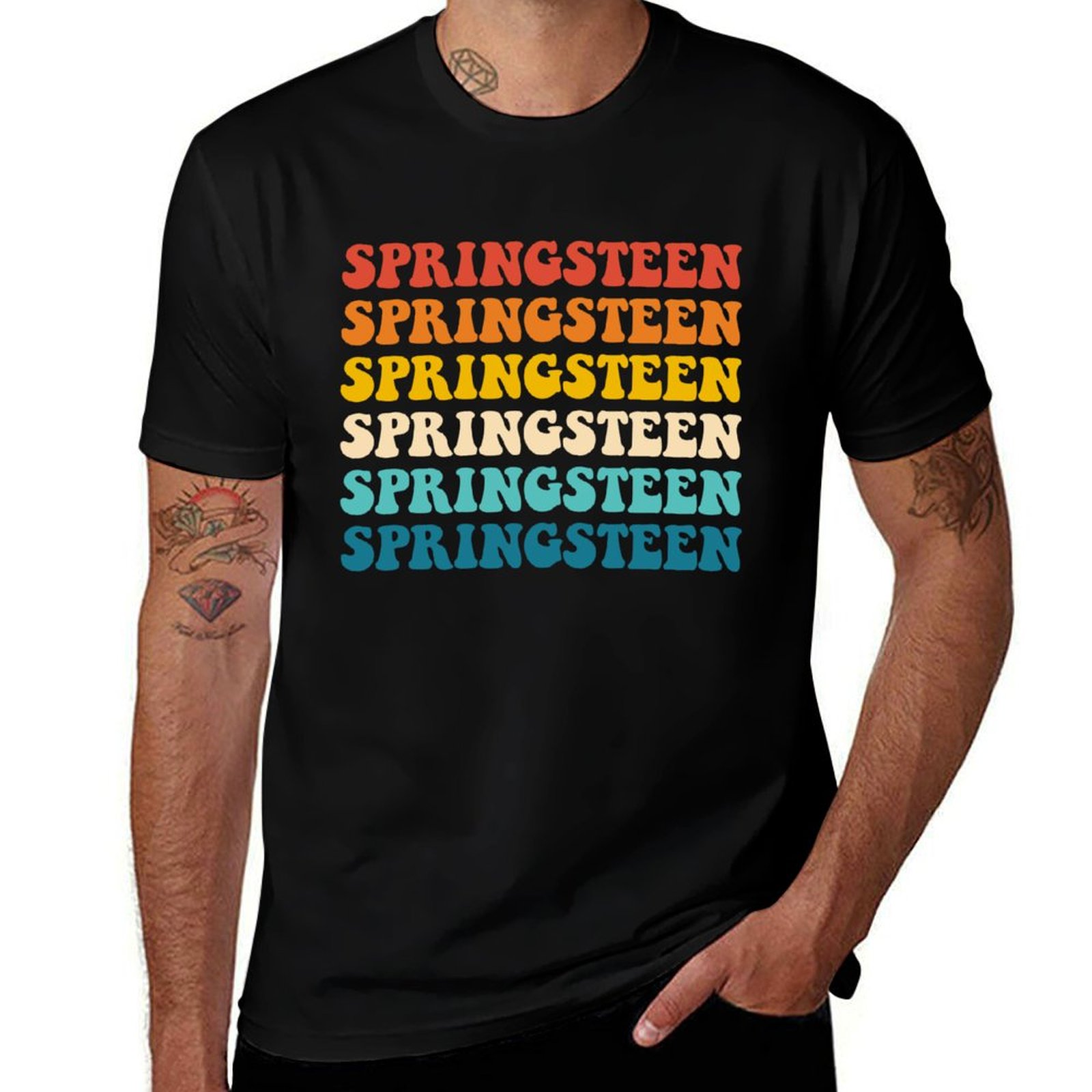 Street Fashion Co - Springsteen Vintage Groovy Retro Vintage Boss