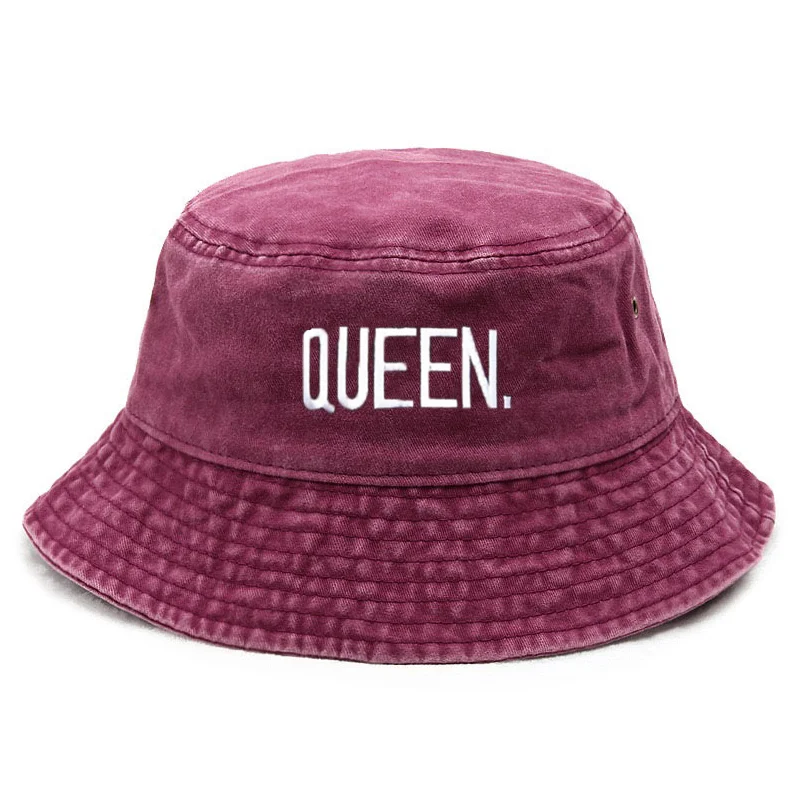 Street Fashion Hats - Customize Queen Washed Vintage Bucket Hat
