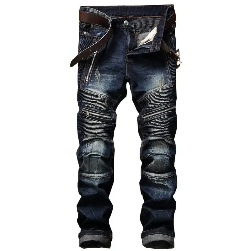 Distressed Jean Rip - Punk Street Style Ripped Skinny Jeans