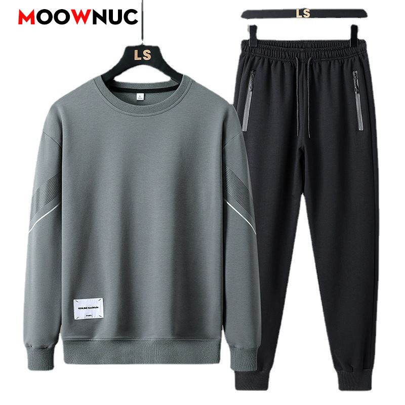 Men's Casual 2-Piece Sportswea - Fashion Streetwear ulasan dan harga