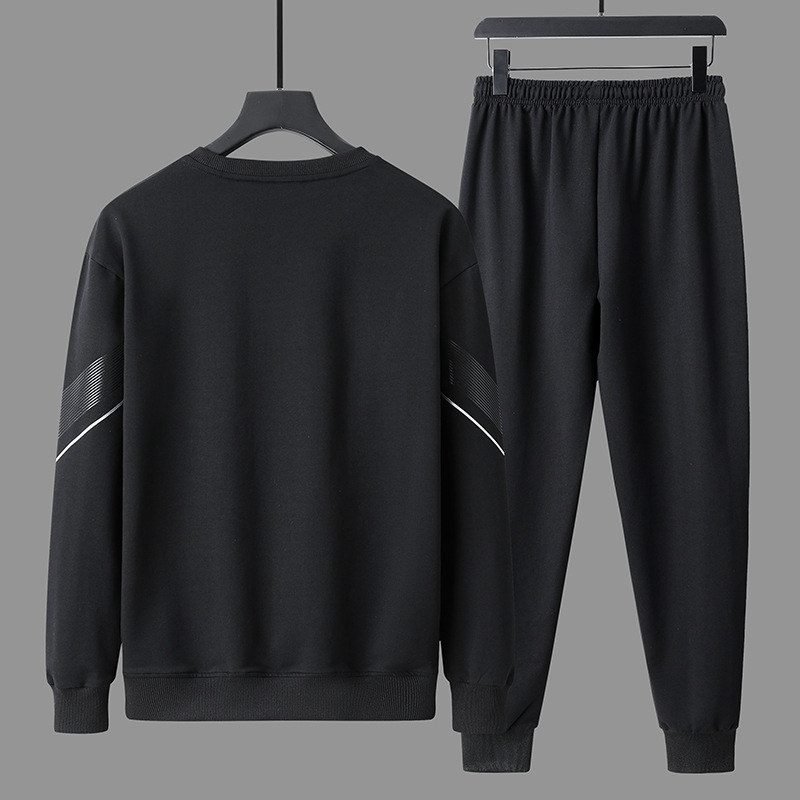 Men's Casual 2-Piece Sportswea - Fashion Streetwear ulasan dan harga