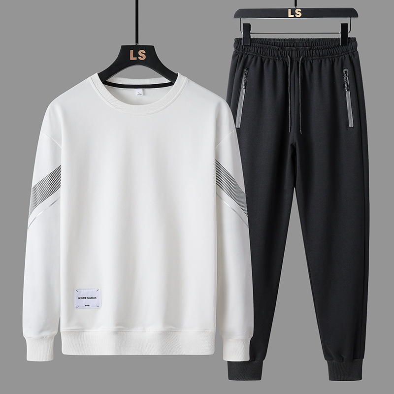 Men's Casual 2-Piece Sportswea - Fashion Streetwear ulasan dan harga