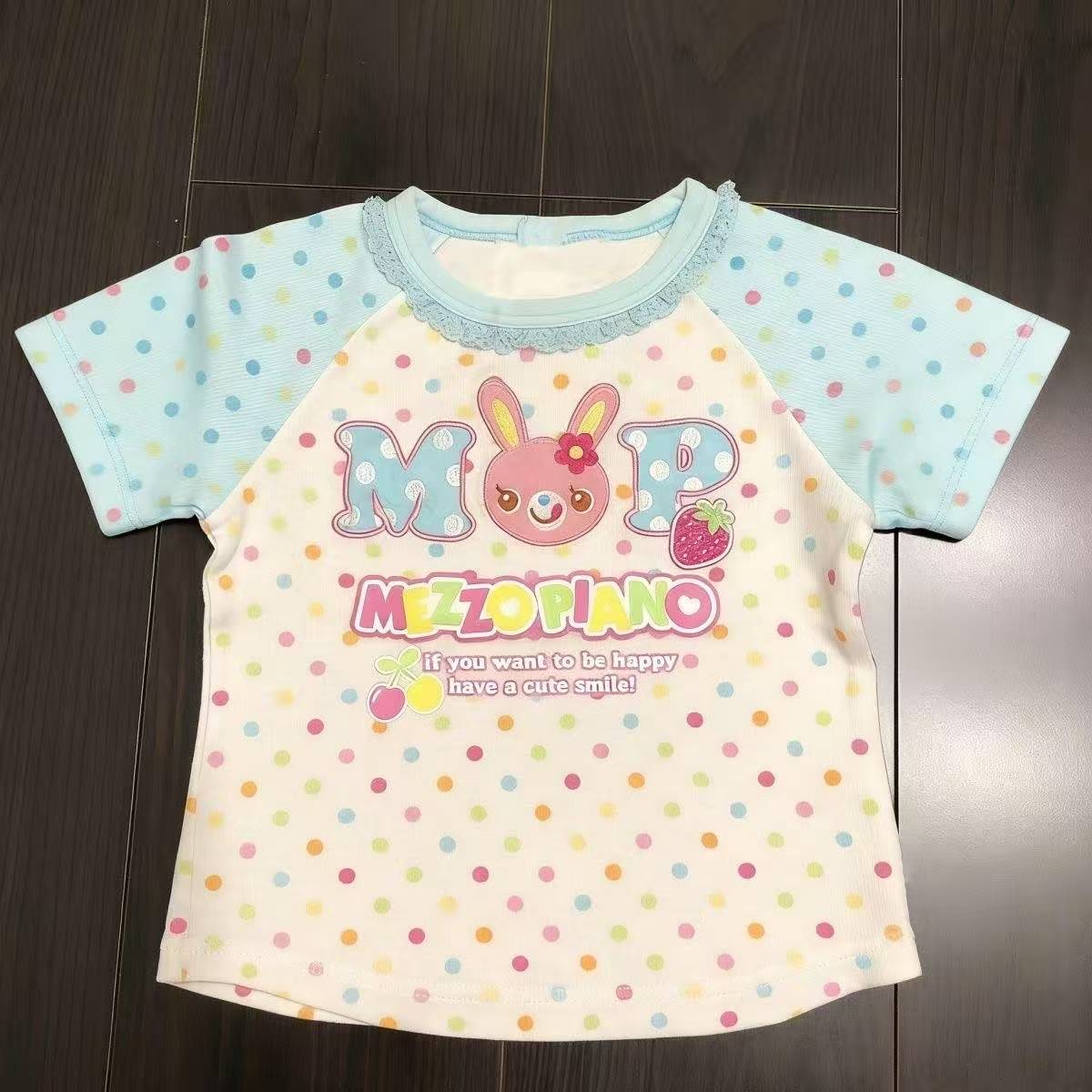 Vintage Kawaii Cute Short Slee - Street Fashion Us ulasan dan harga