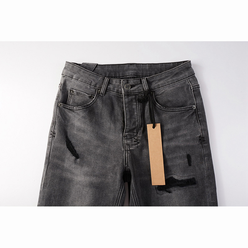 Men's High Street Distressed A - Distressed Jean Rip ulasan dan harga