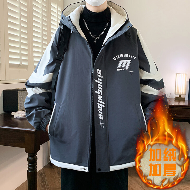 Fashion Men's Fleece Thick War - Street Fashion Youth ulasan dan harga