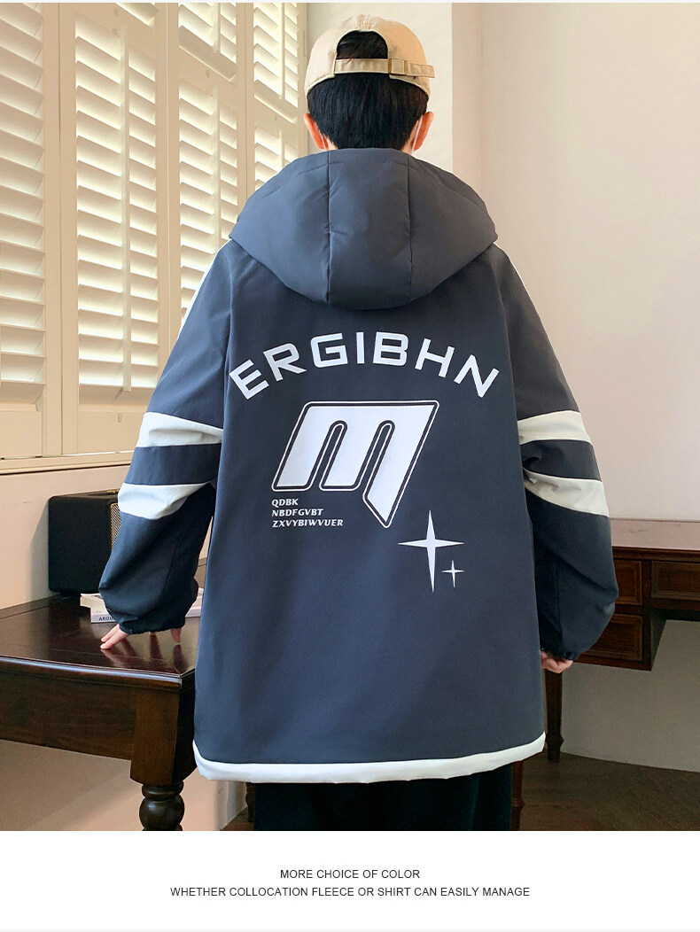 Fashion Men's Fleece Thick War - Street Fashion Youth ulasan dan harga
