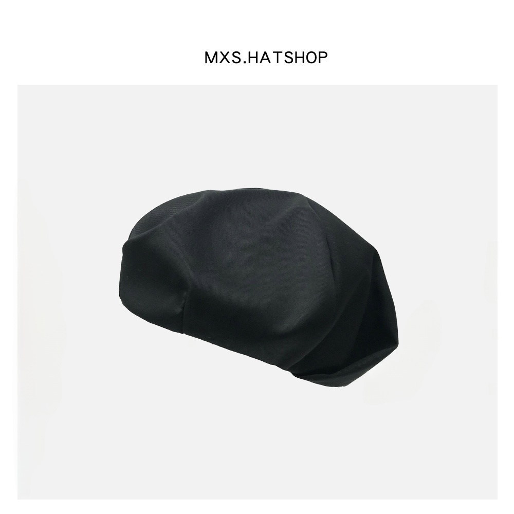 Retro Dark Style Beret Hat Wom - Street Fashion Co ulasan dan harga