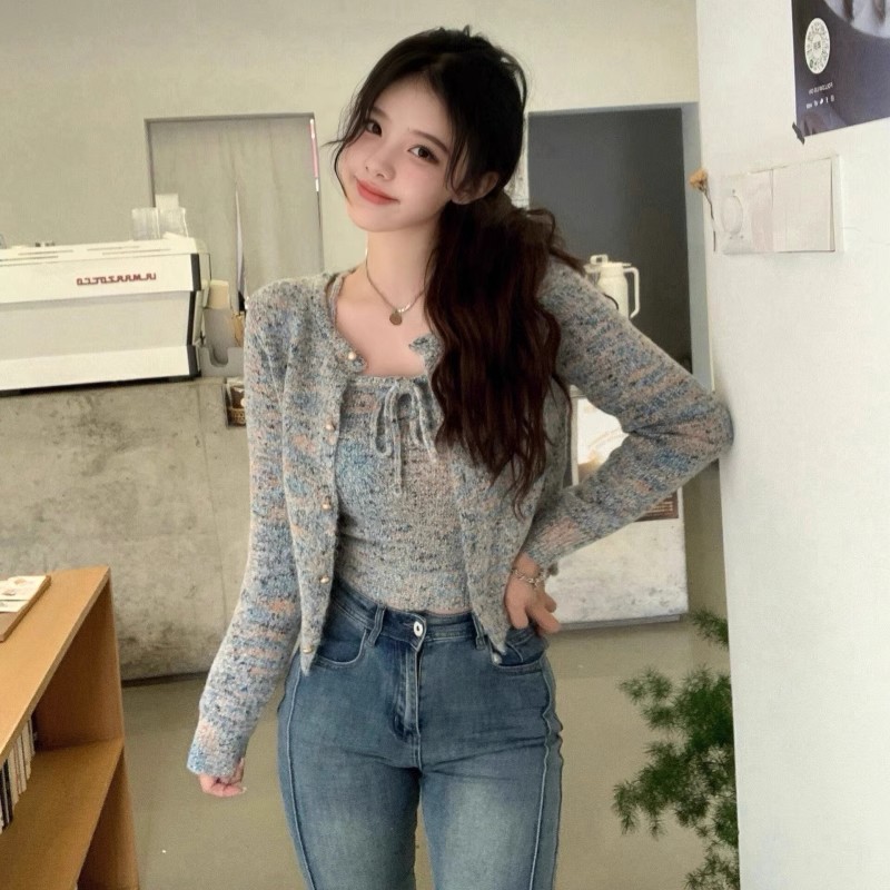 Knitted Sets Women Autumn Spic - Street Fashion Korean Girl ulasan dan harga