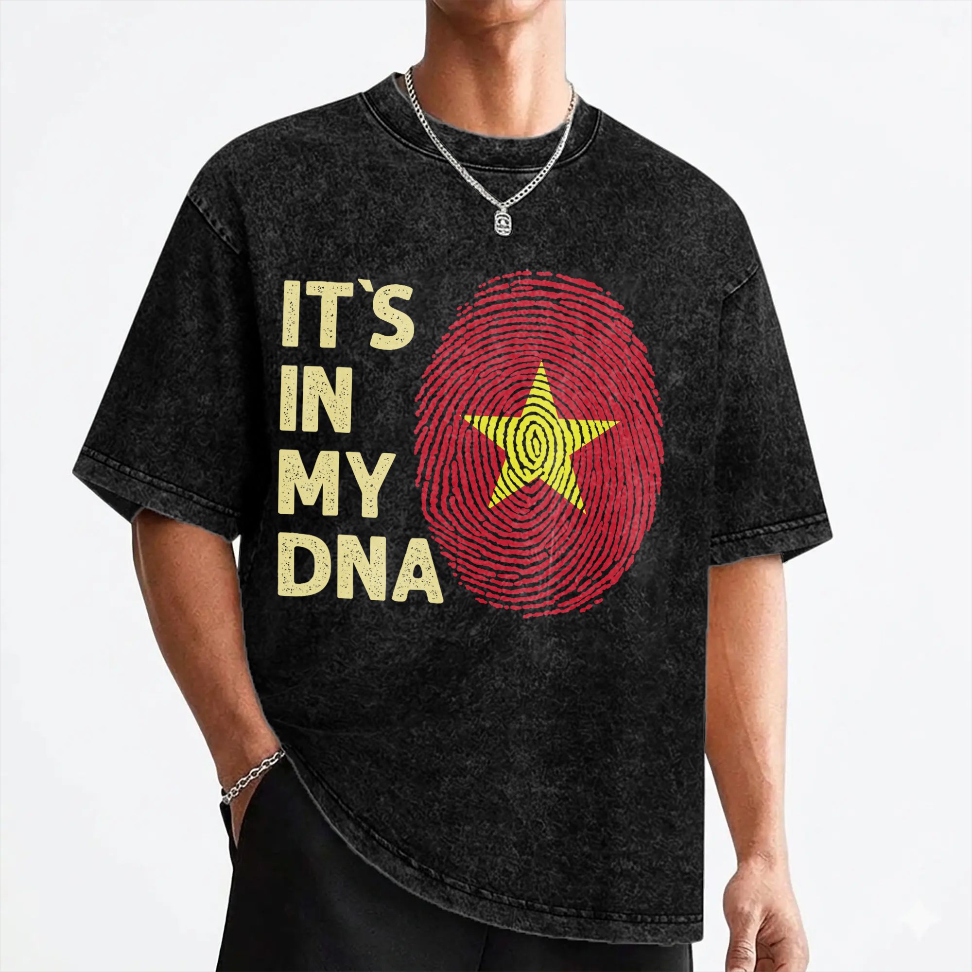 Vietnam in My DNA Vietnam Flag - Street Fashion In Vietnam ulasan dan harga