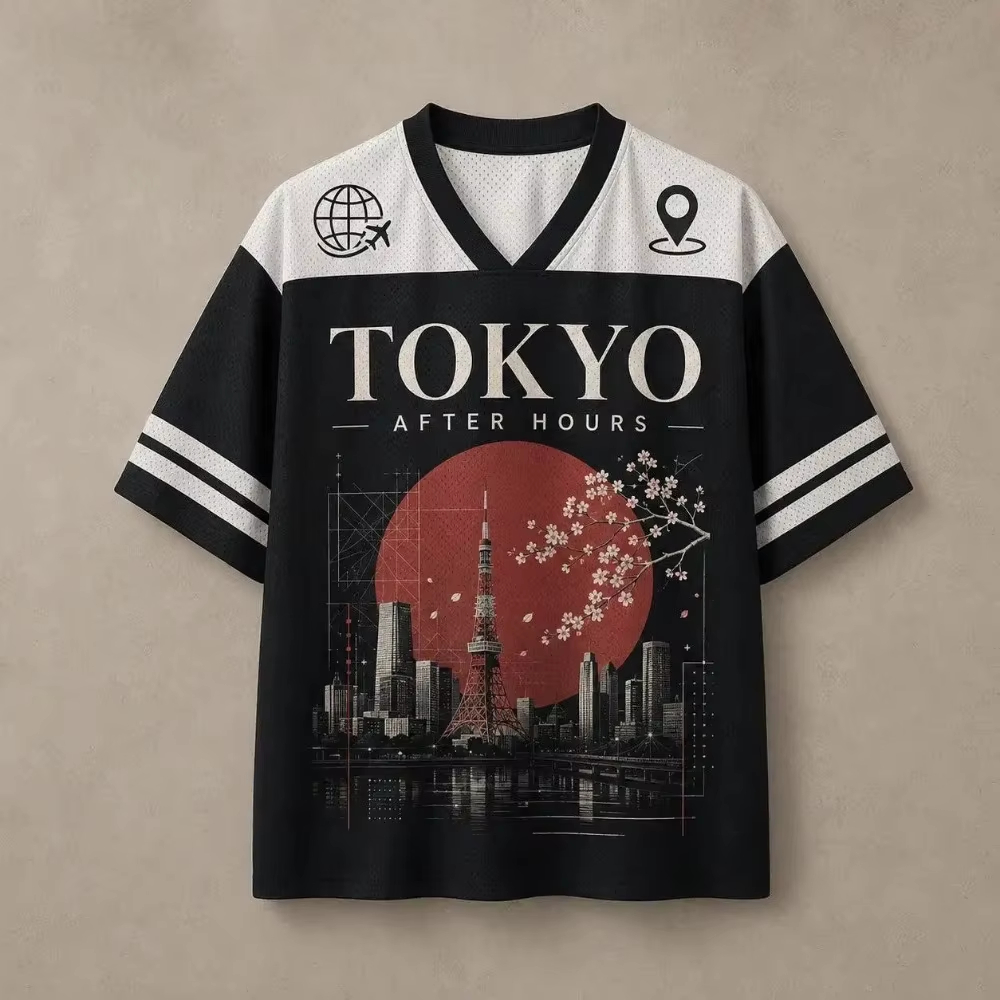 Harajuku Tokyo Red Moon Patte  - Street Fashion Tokyo ulasan dan harga