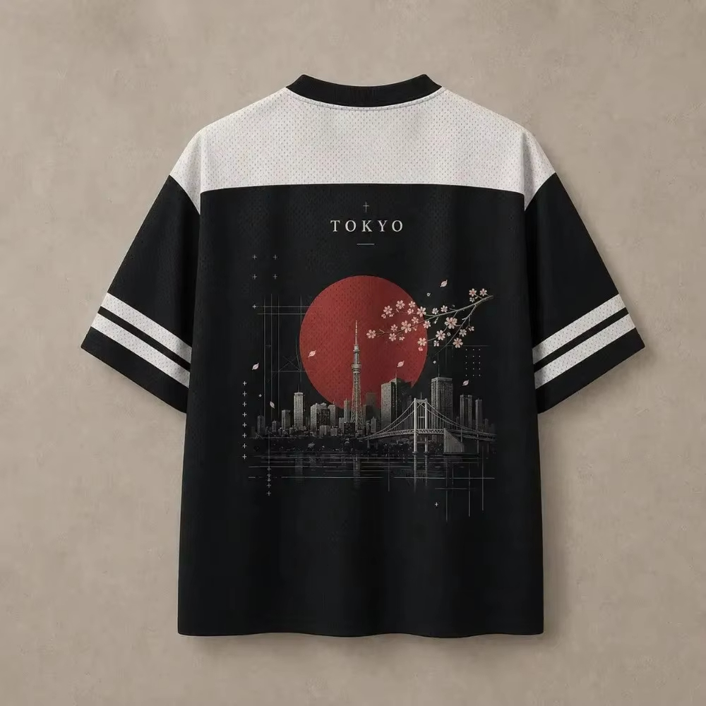 Harajuku Tokyo Red Moon Patte  - Street Fashion Tokyo ulasan dan harga