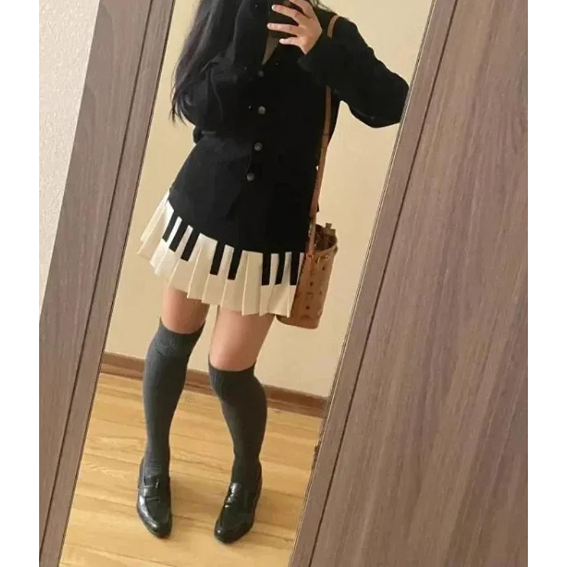 Summer Women Piano Designer Fa - Street Fashion Korean Girl ulasan dan harga