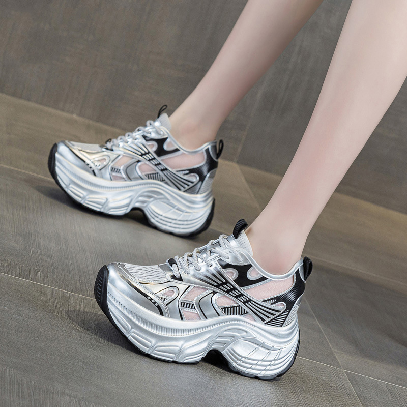 8cm Hidden Height Increasing P - Chunky Sneaker Platform ulasan dan harga