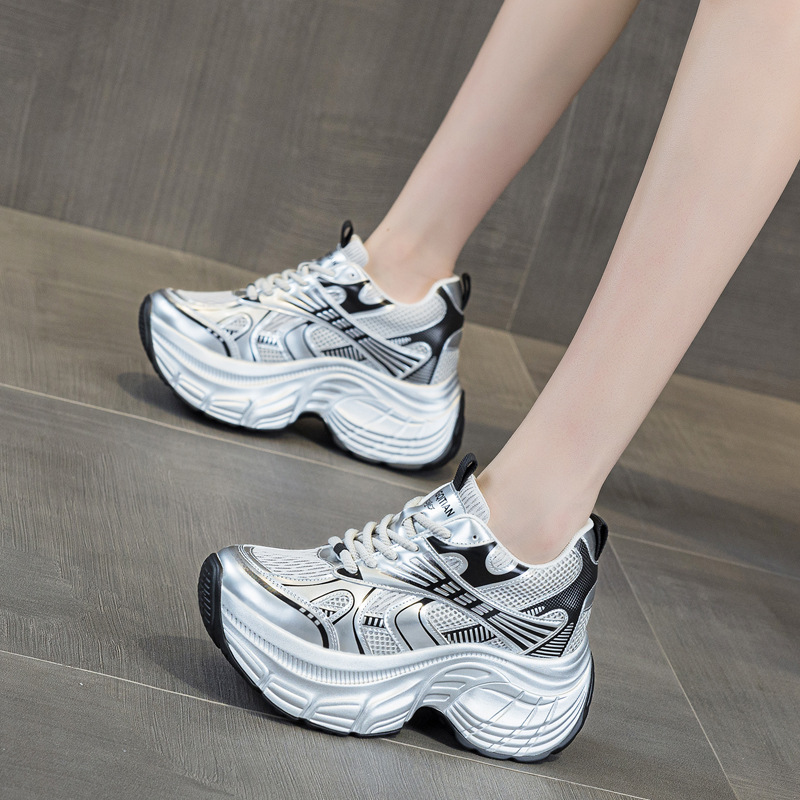 8cm Hidden Height Increasing P - Chunky Sneaker Platform ulasan dan harga