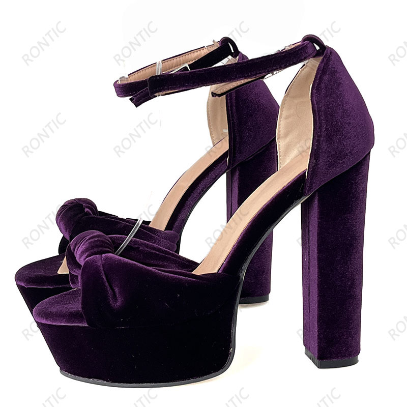 Rontic Handmade Women Platform - Chunky Sneaker Platform ulasan dan harga