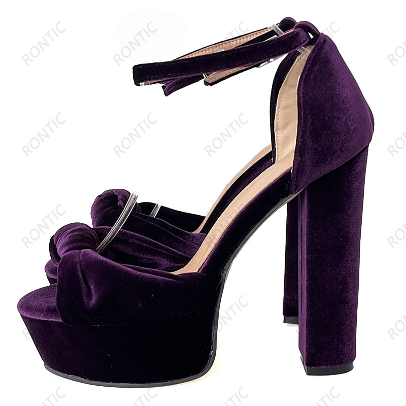 Rontic Handmade Women Platform - Chunky Sneaker Platform ulasan dan harga