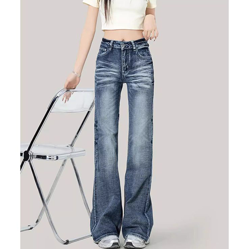 Women Retro Designer Straight  - Street Fashion Korean Girl ulasan dan harga