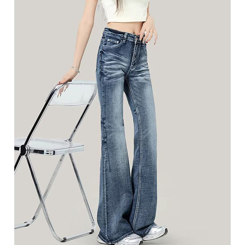 Women Retro Designer Straight  - Street Fashion Korean Girl ulasan dan harga