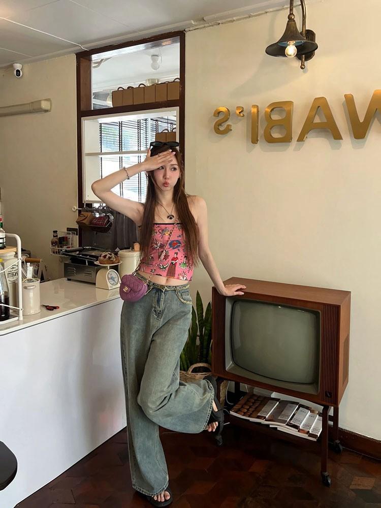 Gagarich Korean Fashion Y2K Ca - Street Fashion Korean Girl ulasan dan harga