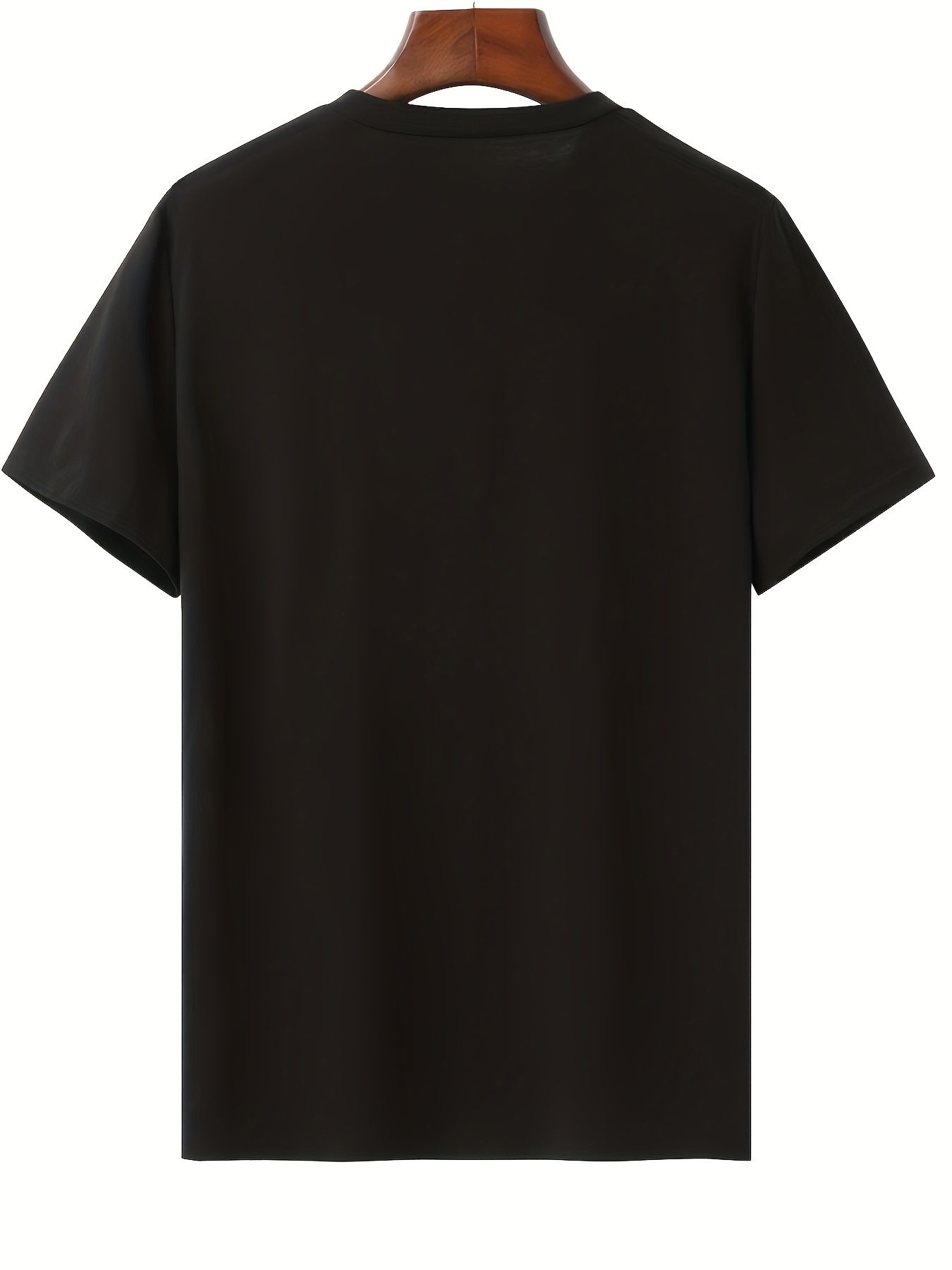 Trendy Men's Black Graphic T-S - Street Fashion Tokyo ulasan dan harga