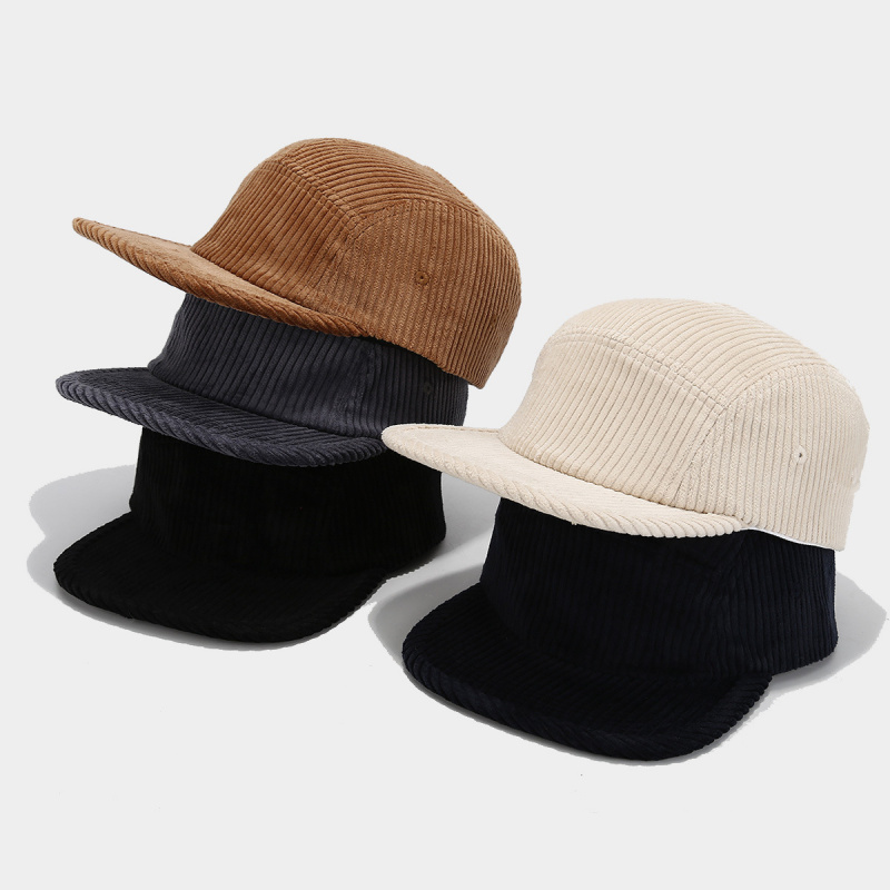 Corduroy 5-Panel Camp Cap Adju - Corduroy Cap 5 Panel ulasan dan harga
