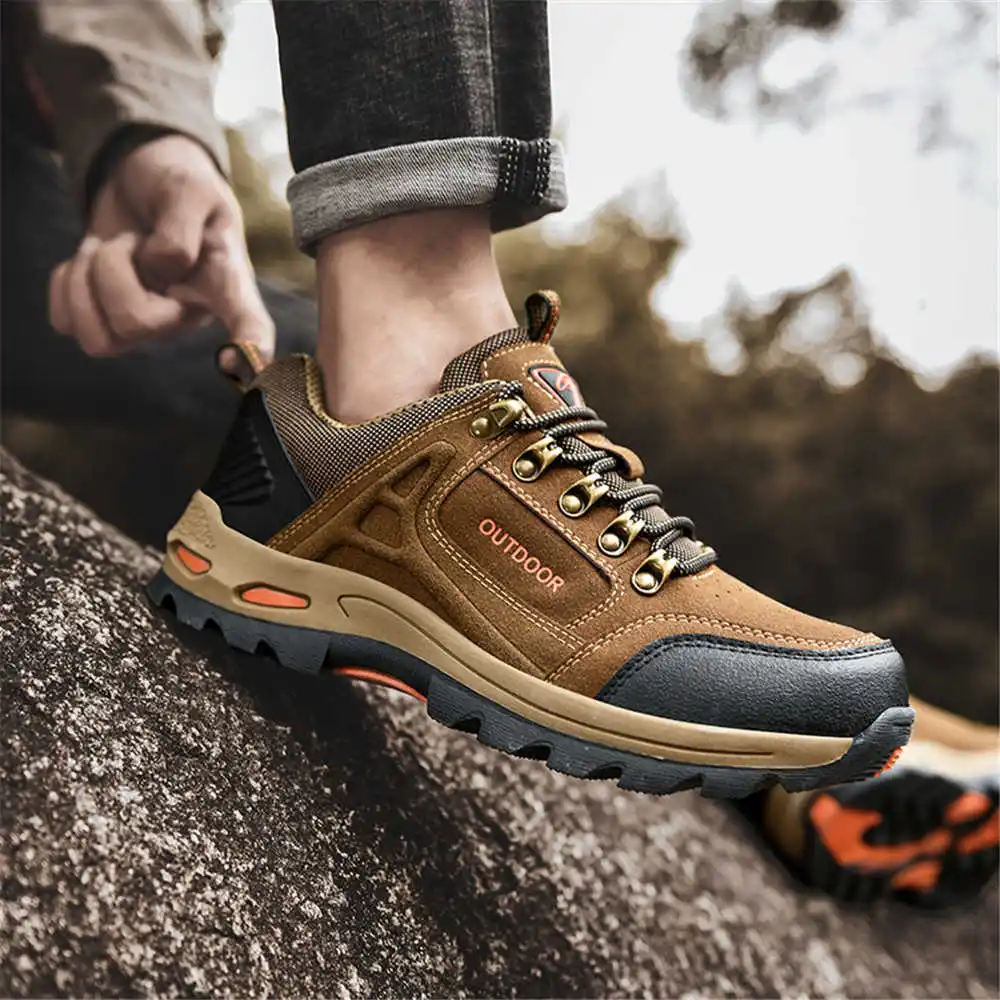 Non-slip Lace Up Hiking Tennis - Street Fashion For Short Guys ulasan dan harga