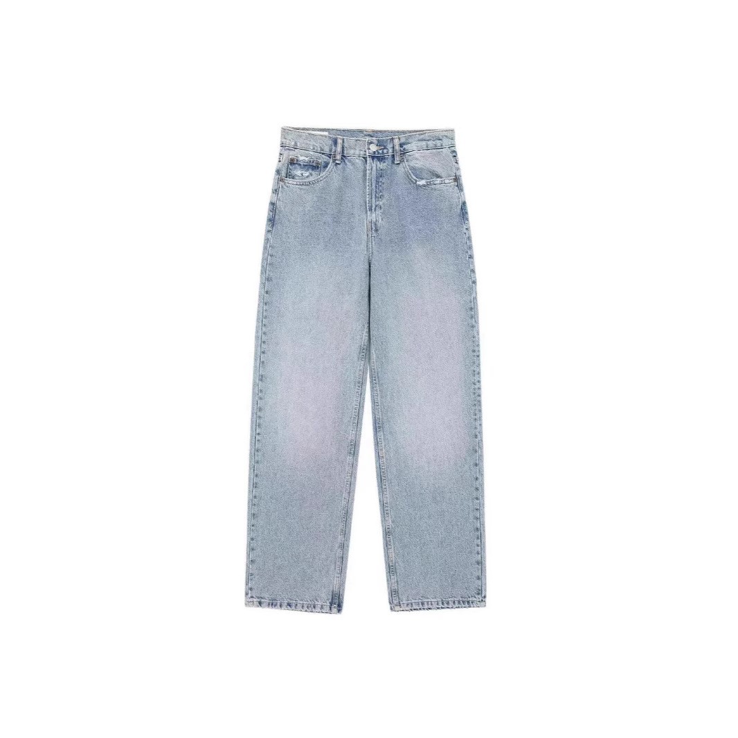 Women's Mid Waist Loose Fit Di - Distressed Jean Rip ulasan dan harga