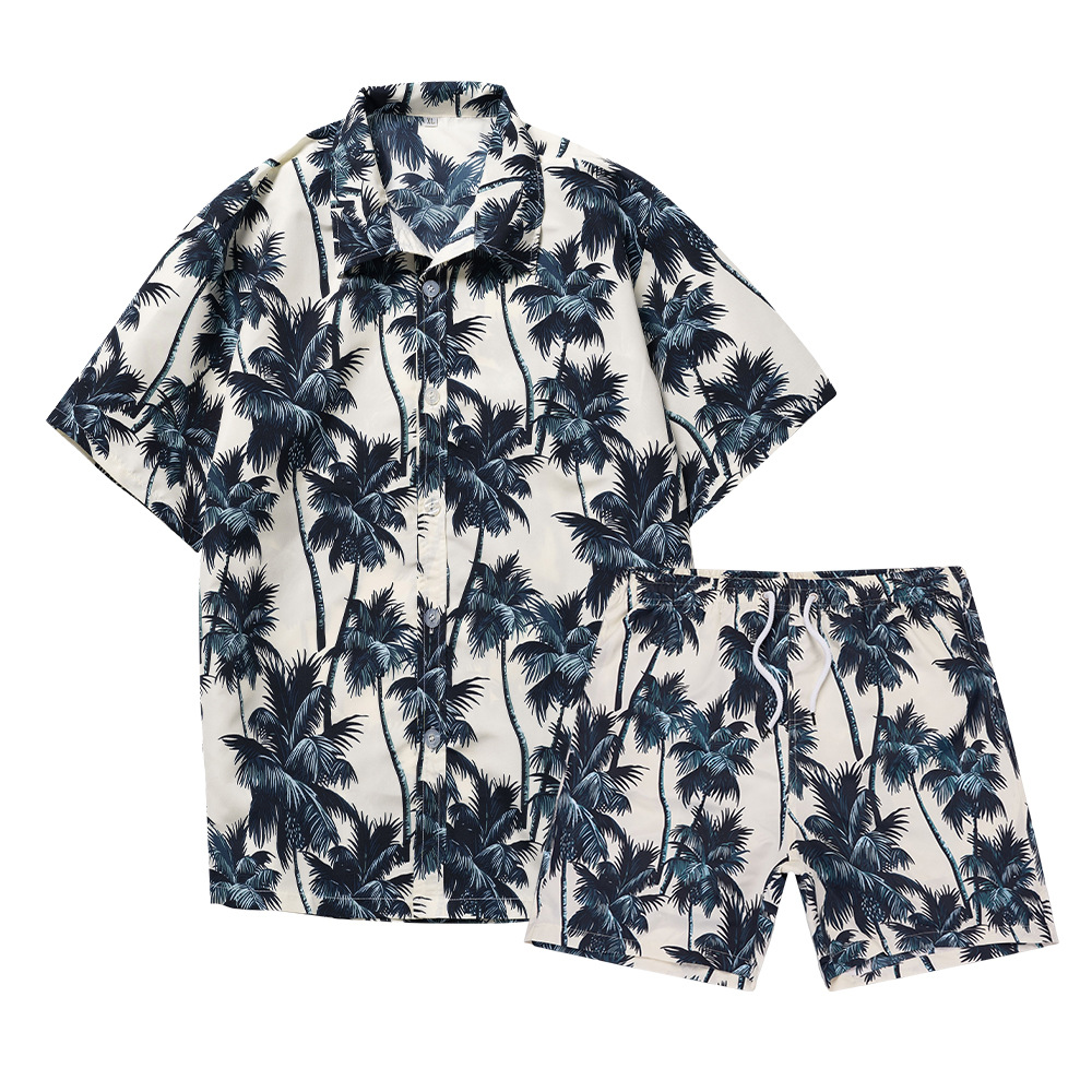 Hawaiian Coconut Tree 3D Print - Fashion Streetwear ulasan dan harga