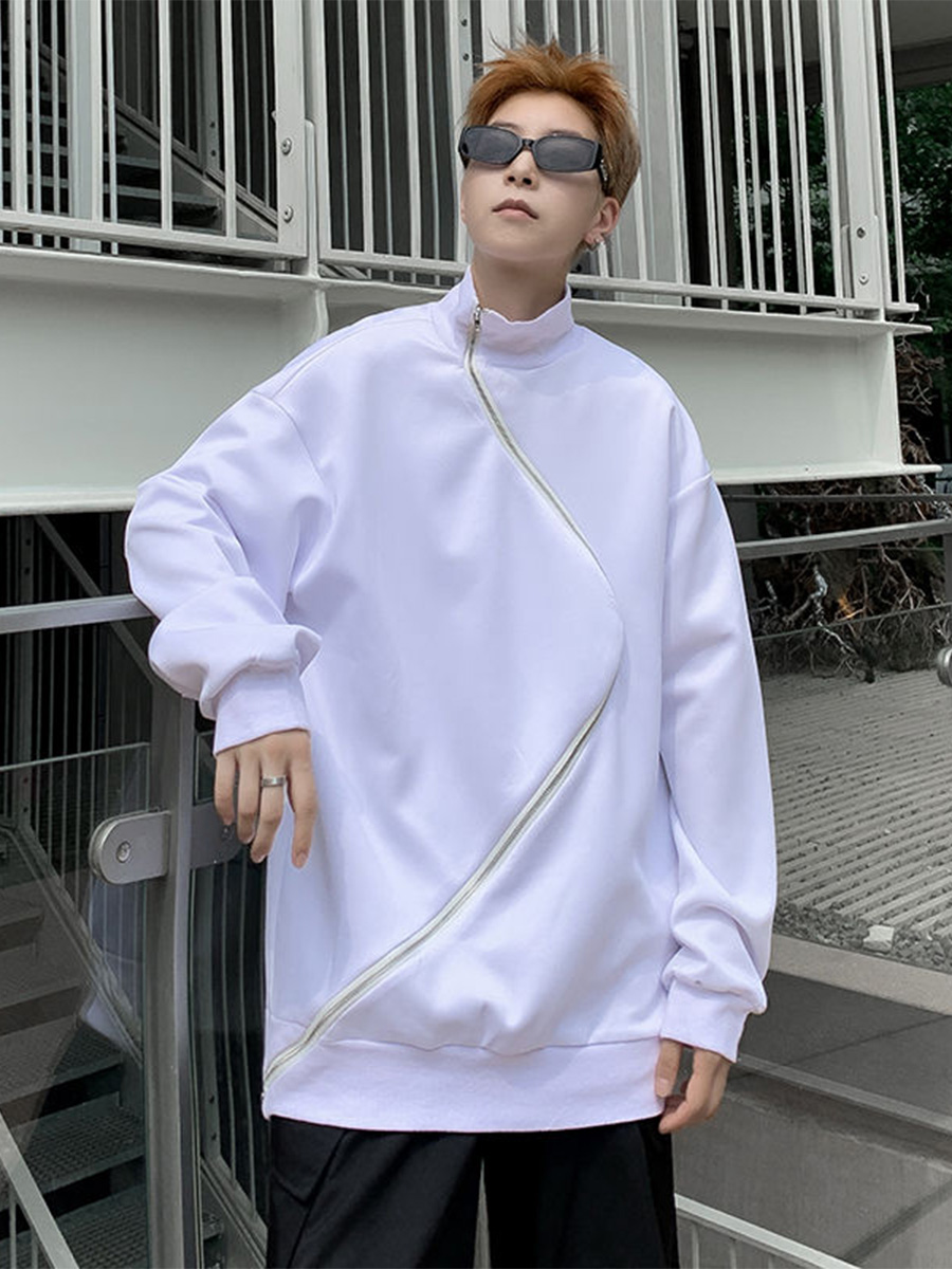 Man Outerwear No Hat Hoodies T - Street Fashion Shibuya ulasan dan harga