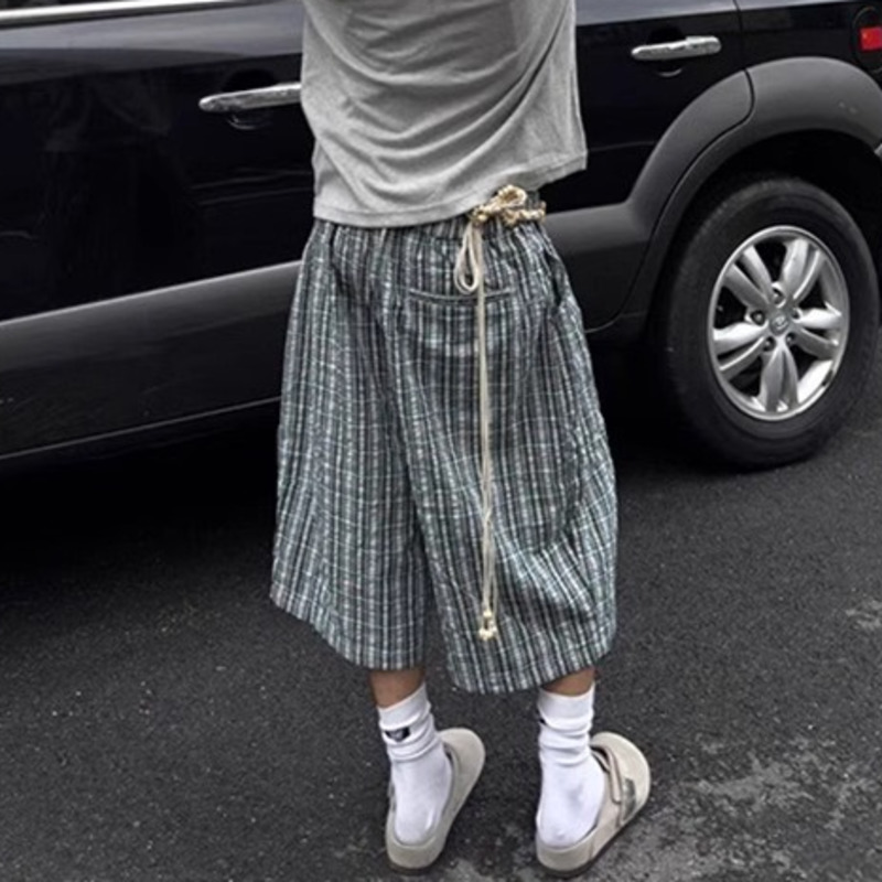 LUZHEN 2026 Summer Checked Pri - Street Fashion In Korea ulasan dan harga