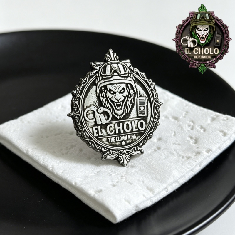 Custom Clown Logo Brooch Perso - Street Fashion Hats ulasan dan harga
