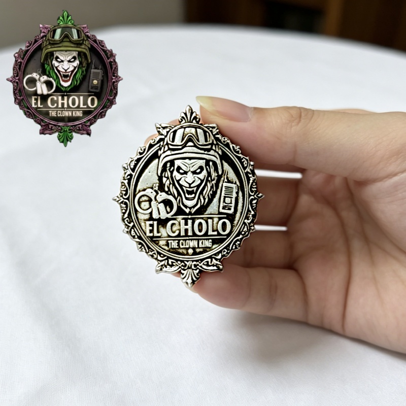 Custom Clown Logo Brooch Perso - Street Fashion Hats ulasan dan harga