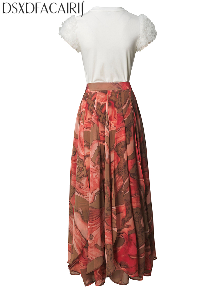 DSXDFACAIRIJ Women's O-Neck Sh - Street Fashion Model ulasan dan harga