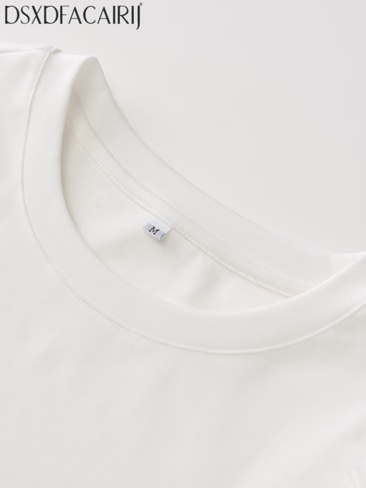 DSXDFACAIRIJ Women's O-Neck Sh - Street Fashion Model ulasan dan harga