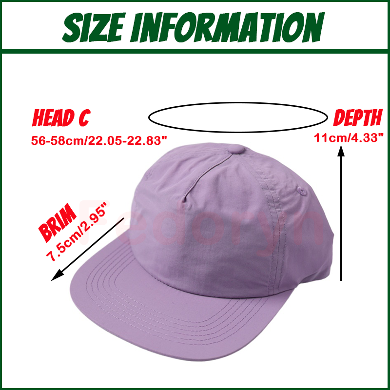 Fedoryn Custom Embroidery Base - Street Fashion Hats ulasan dan harga