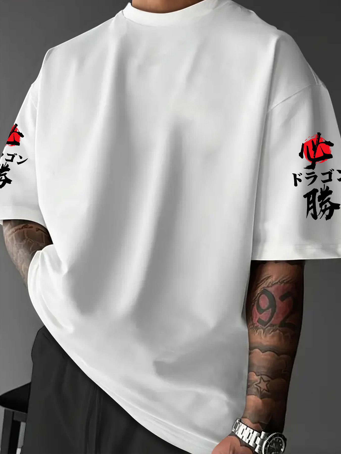 New Men Summer T-shirt  Street - Street Fashion Tokyo ulasan dan harga