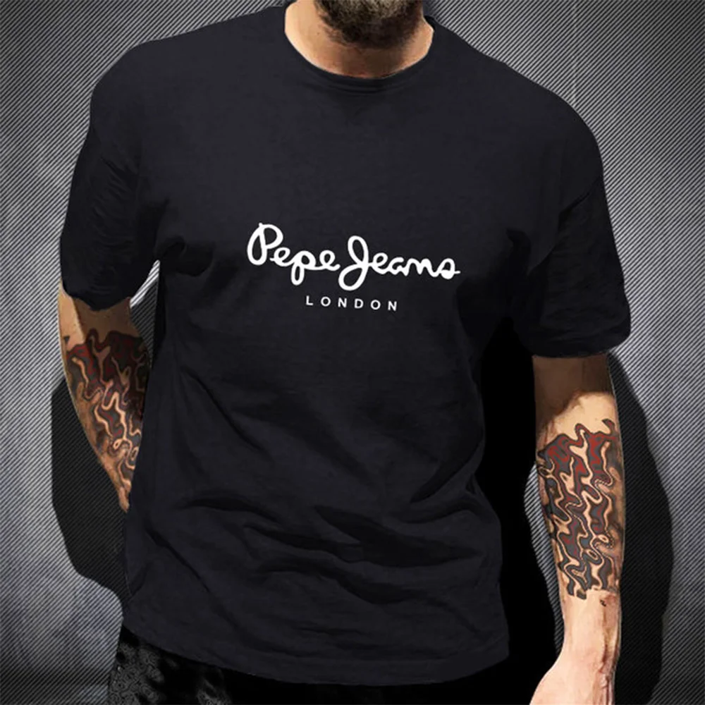 Men's Pepe Jeans London T-shir - Street Fashion London ulasan dan harga
