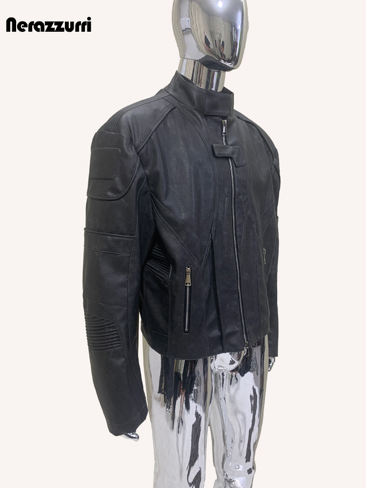 Nerazzurri Autumn Short Distre - Street Fashion Runway ulasan dan harga
