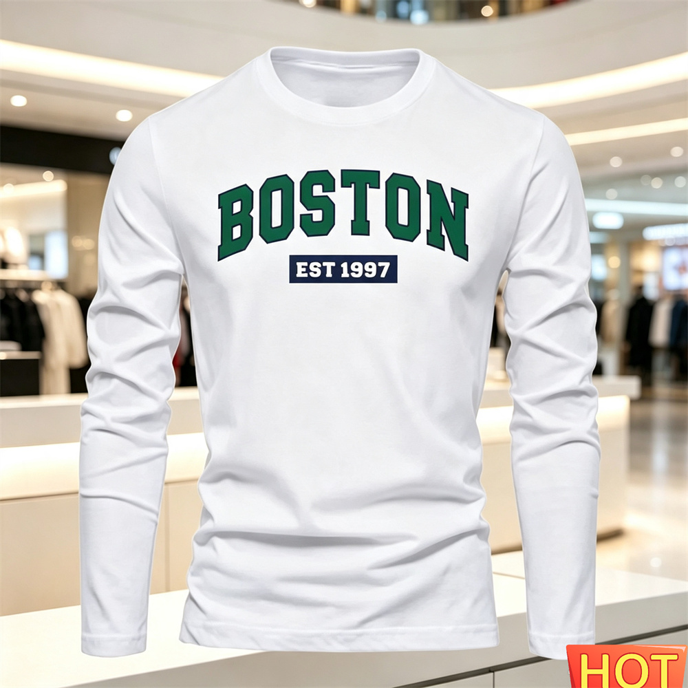 Autumn Summer Men's long sleev - Fashion Streetwear ulasan dan harga