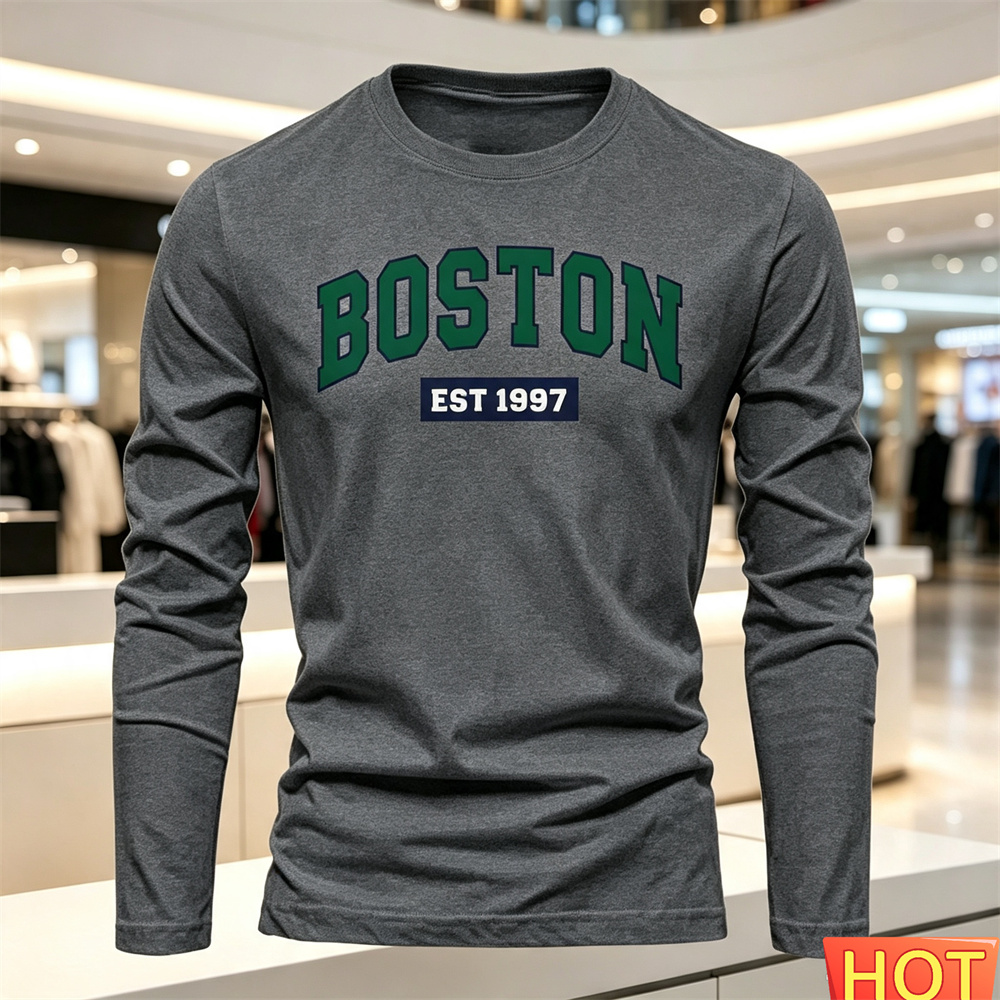 Autumn Summer Men's long sleev - Fashion Streetwear ulasan dan harga