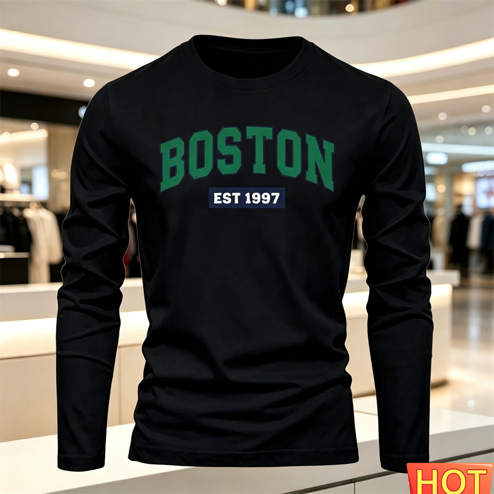 Autumn Summer Men's long sleev - Fashion Streetwear ulasan dan harga