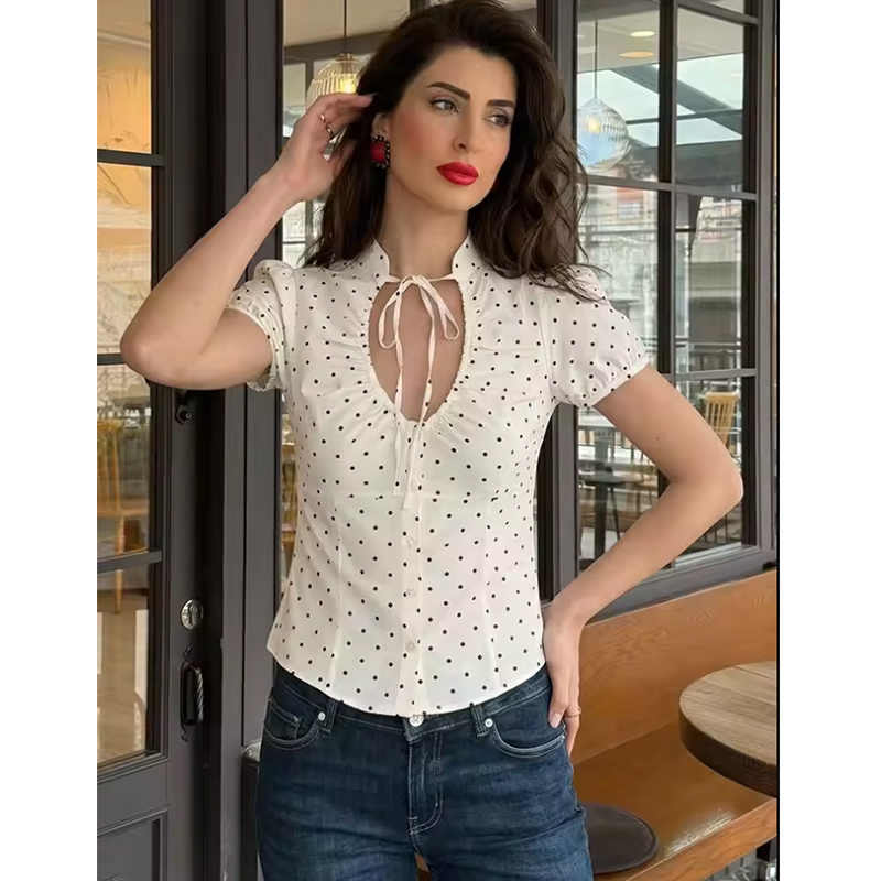 Women's Shirts Blouses Summer  - Street Fashion Youth ulasan dan harga