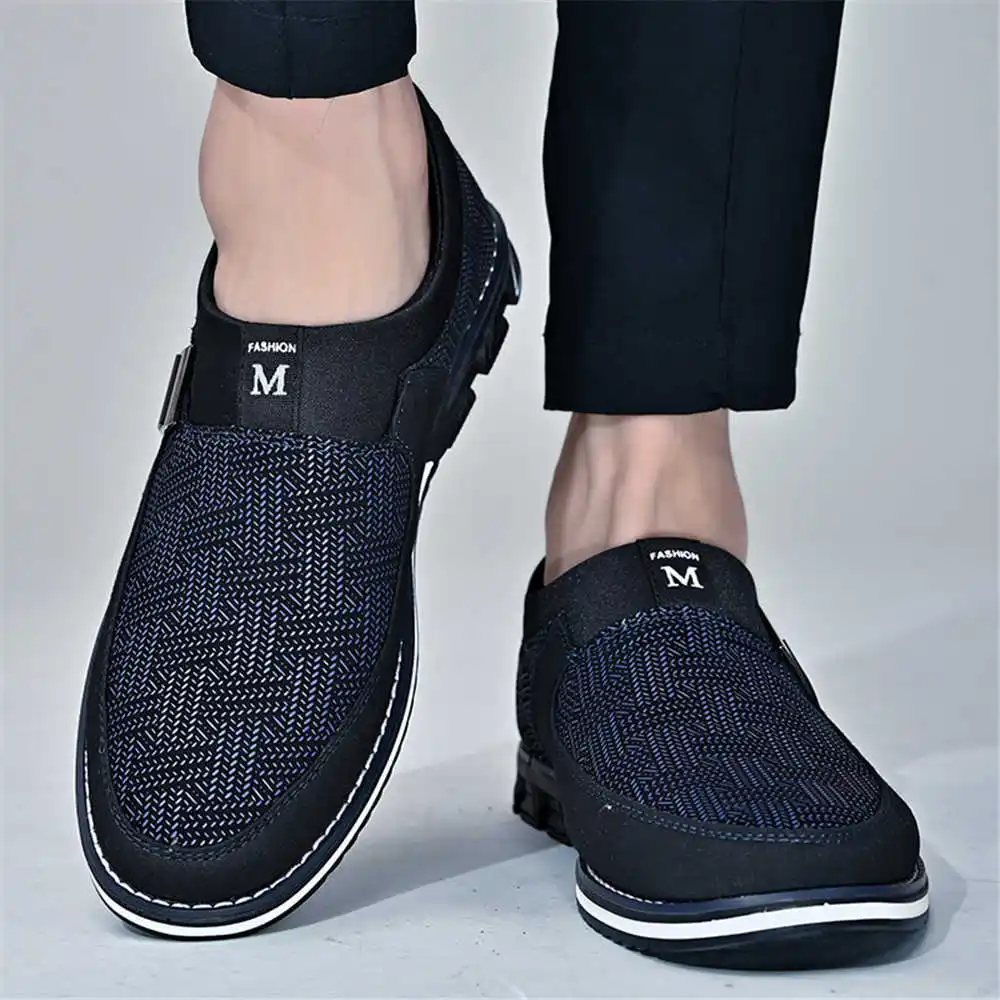 Dark Blue 44-45 Summer Shoes S - Street Fashion For Short Guys ulasan dan harga