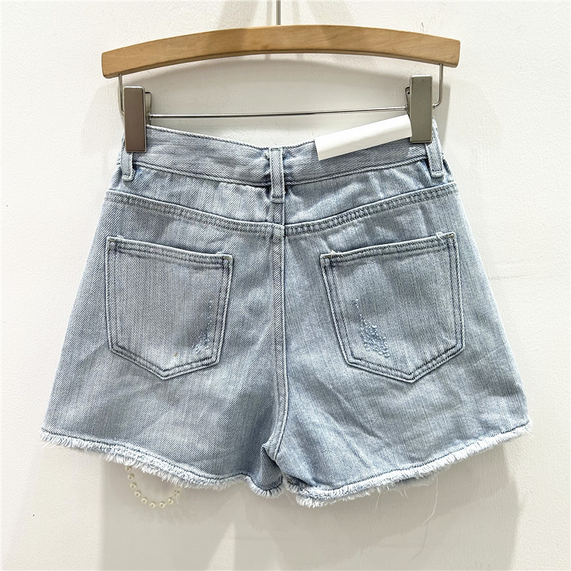 Ripped Holes Distressed Jean D - Distressed Jean Rip ulasan dan harga