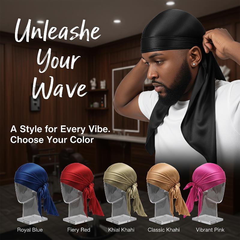 [T] Unisex Silky Long Tail Dur - Street Fashion Hats ulasan dan harga