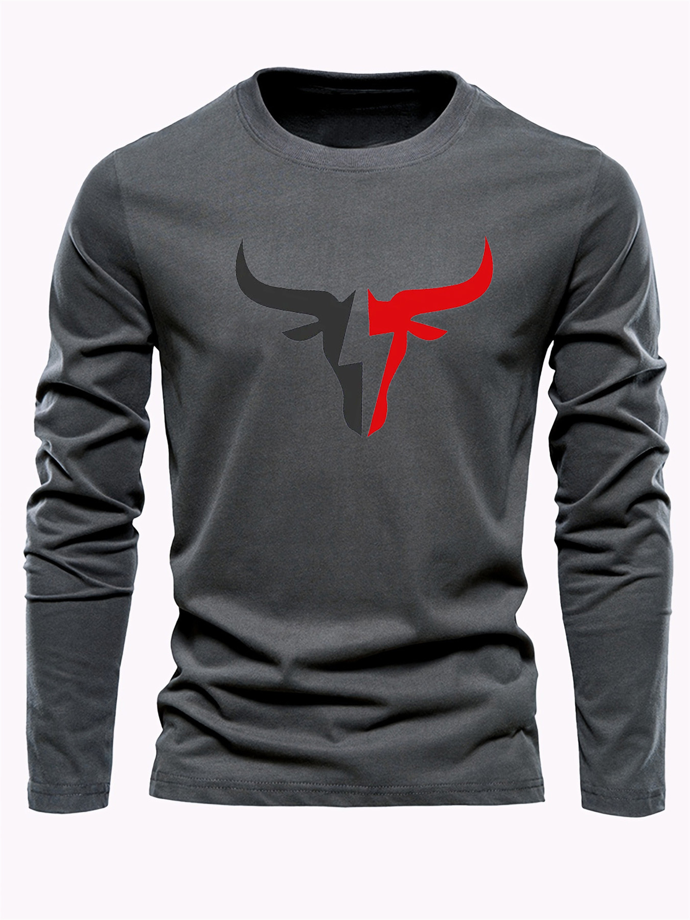 Simple Solid Color Men's Long  - Fashion Streetwear ulasan dan harga