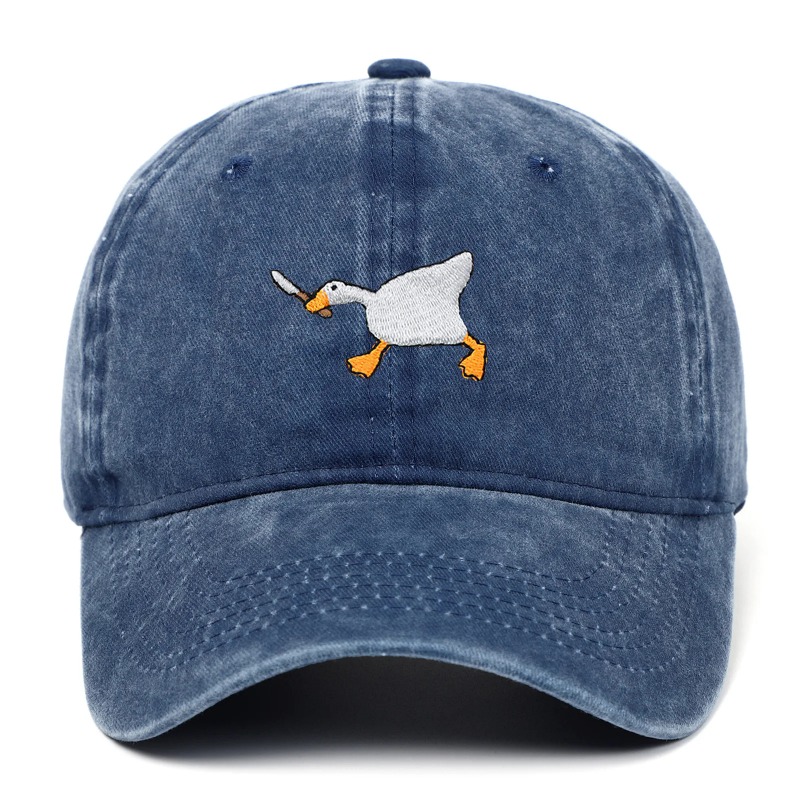 Cartoon Embroidered Funny Dark - Street Fashion Hats ulasan dan harga