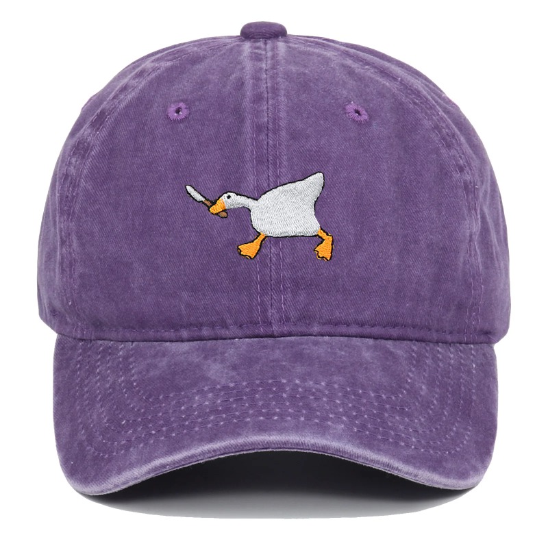 Cartoon Embroidered Funny Dark - Street Fashion Hats ulasan dan harga