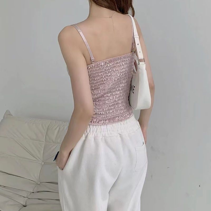 Camisole Women Summer Y2k Swee - Street Fashion Korean Girl ulasan dan harga