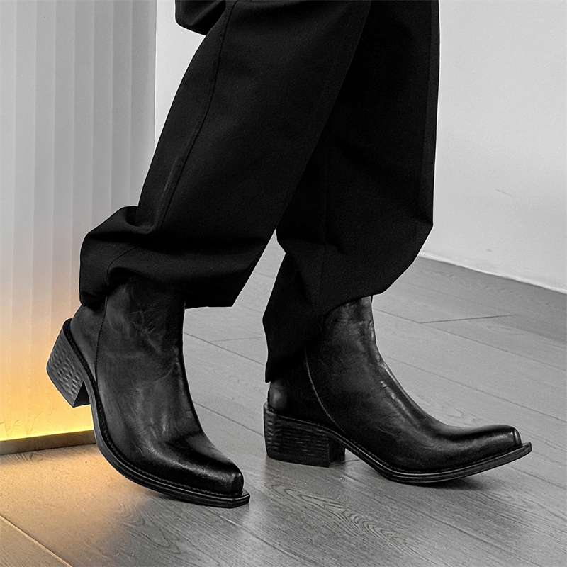 New men's boots Fashionable an - Street Fashion Youth ulasan dan harga